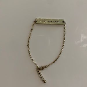 Inspirational Bracelet “I can and I will”
